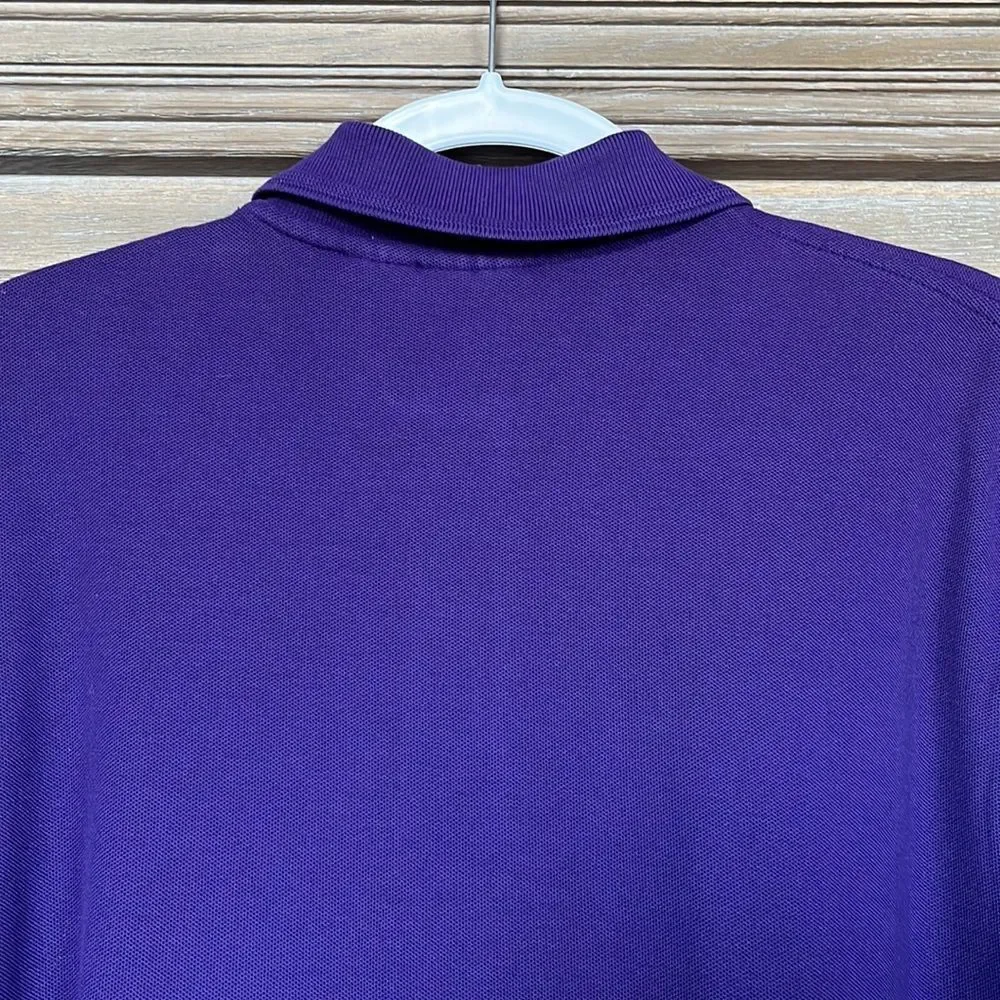 Jos. A. Bank men’s polo  collared shirt Purple Size Large. Traveler’s Collection